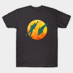 Sunset Freeflying Skydivers T-Shirt